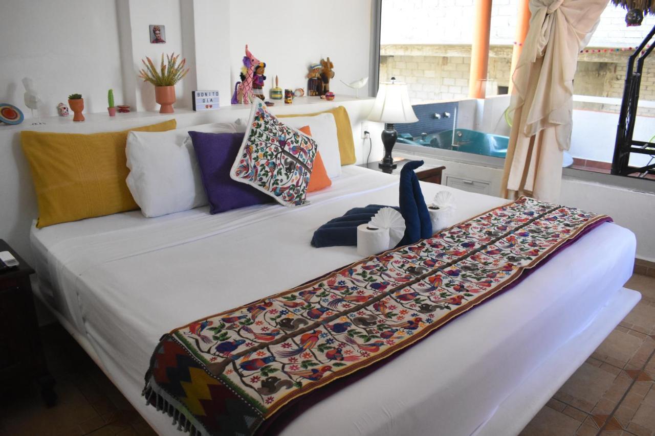 Ximajo Casa Piedra Hotell Brisas de Zicatela Eksteriør bilde