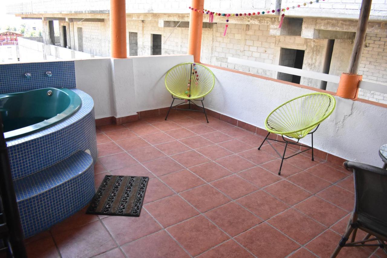 Ximajo Casa Piedra Hotell Brisas de Zicatela Eksteriør bilde