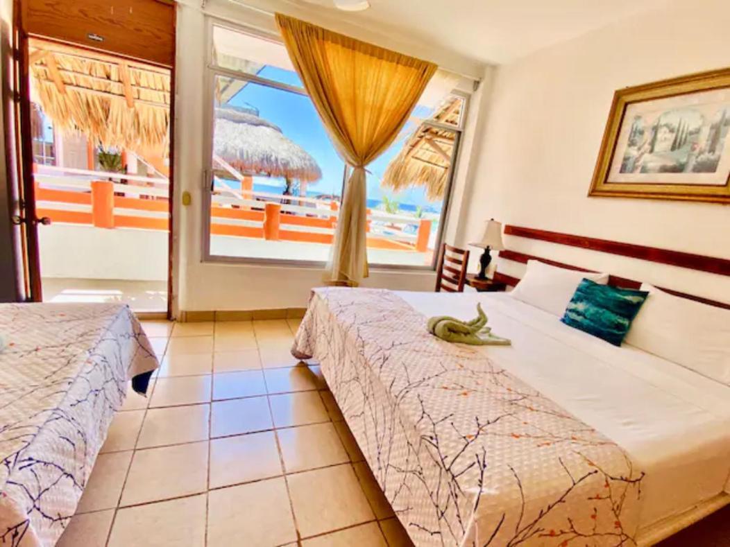 Ximajo Casa Piedra Hotell Brisas de Zicatela Eksteriør bilde
